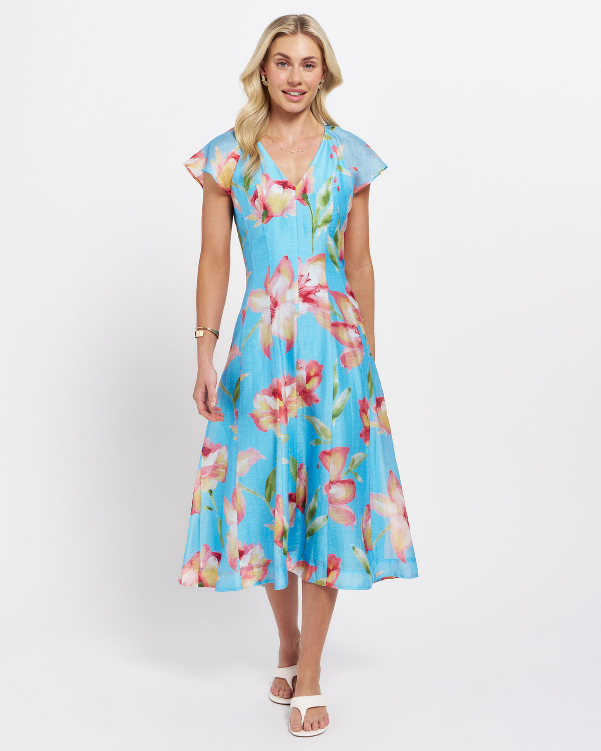 Blue dress