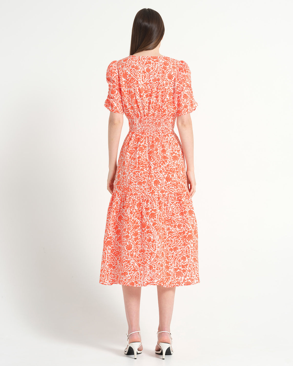 DREAMAYA DRESS - TANGERINE - Stella Clothing
