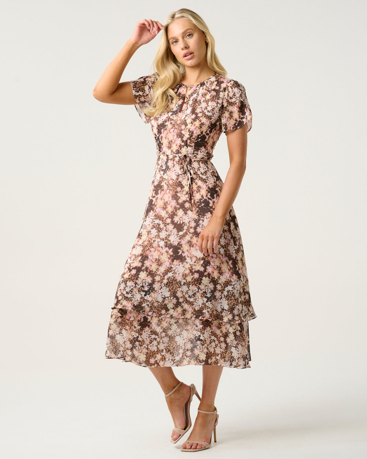 LIORA DRESS - JUNGLE FLORA - Stella Clothing
