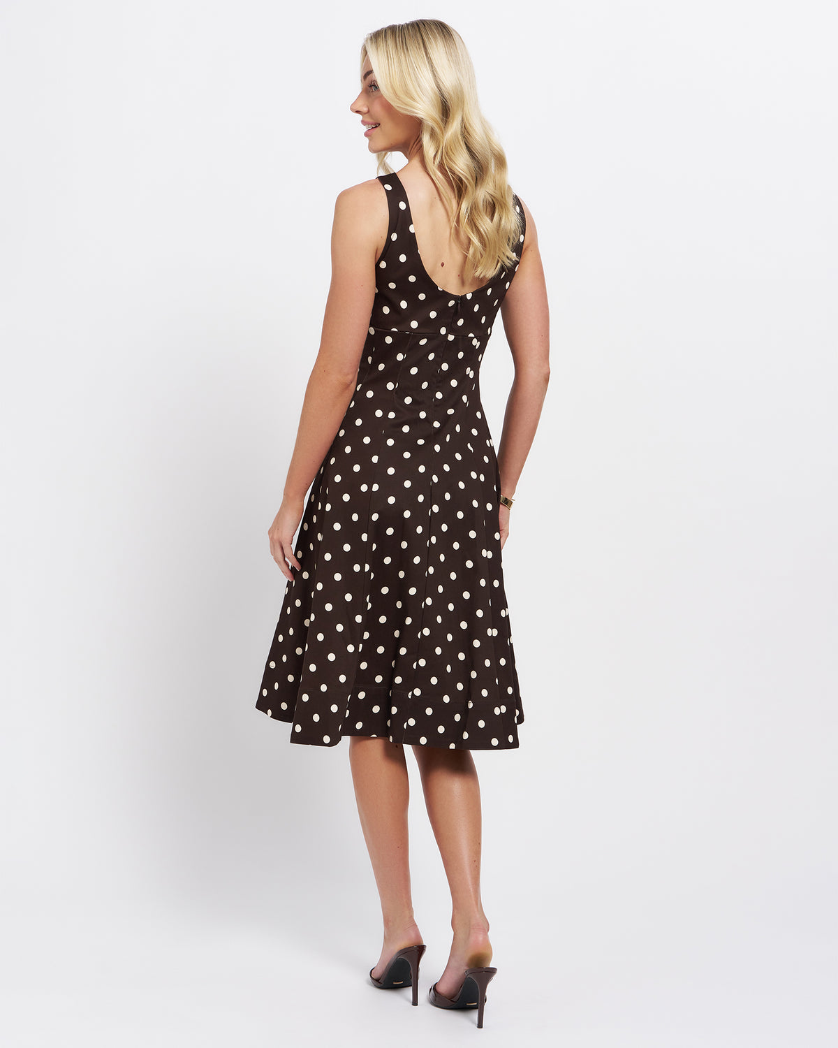 Stella Women's Molene Midi Dress - Chocolate