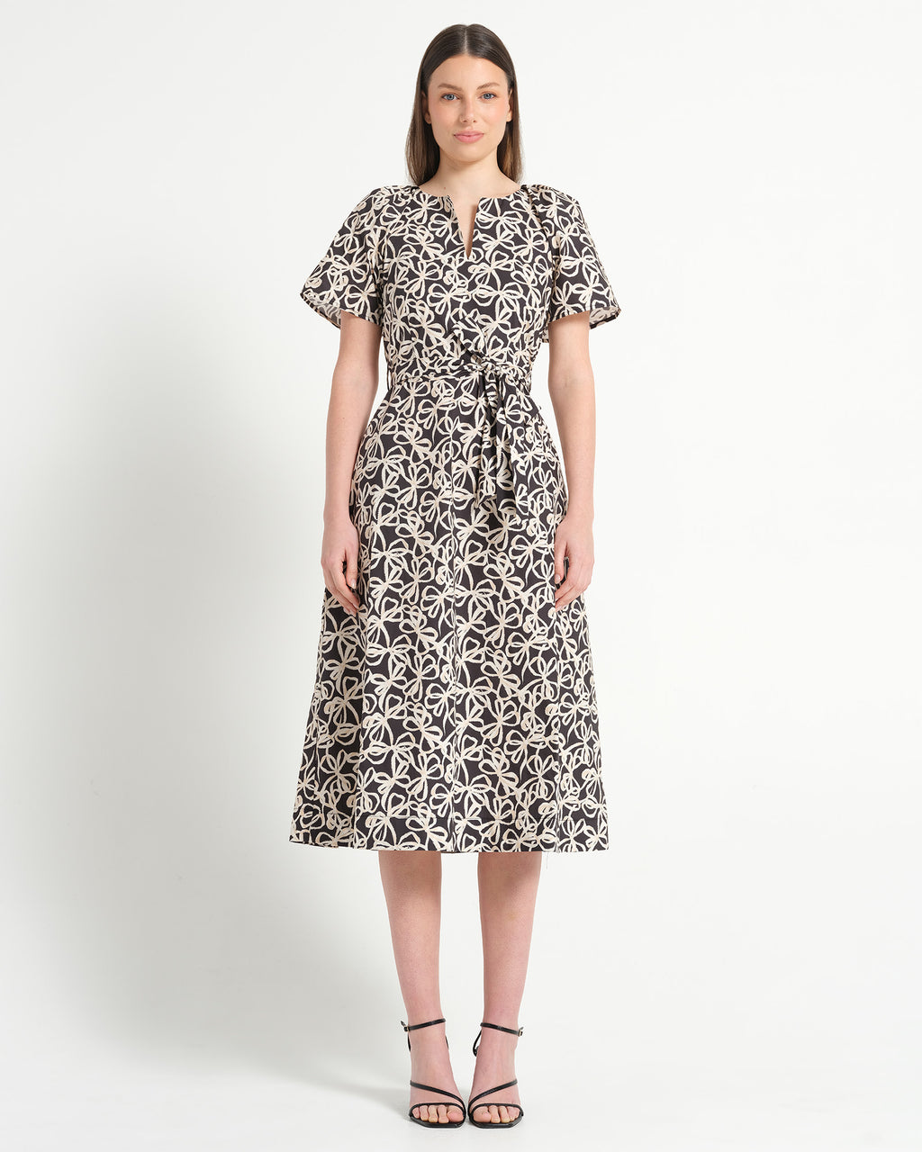 Black/Cream Cotton Dress | Women's Dresses in Australia | Stella