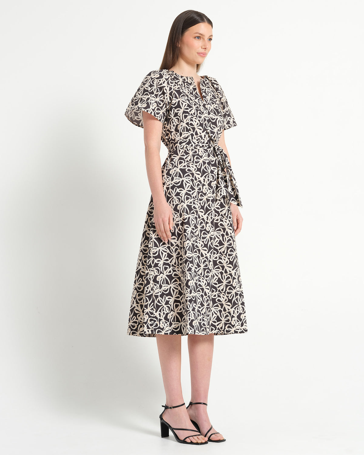 Black/Cream Cotton Dress | Women's Dresses in Australia | Stella