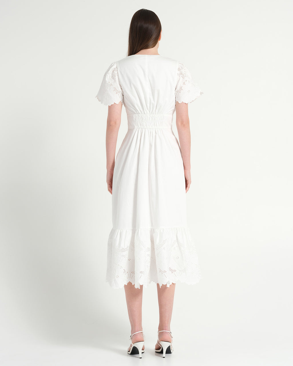 PIMELLE DRESS - MILK - Stella Clothing