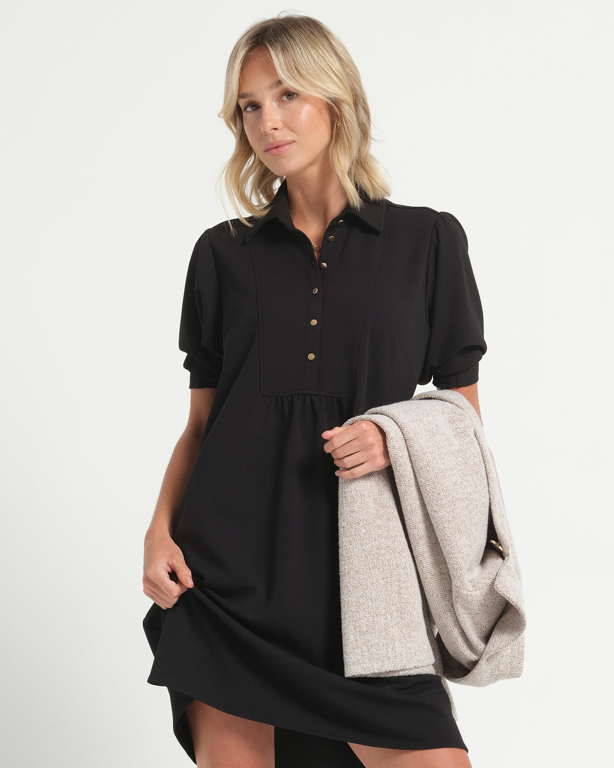 Kye Dress - Black - Stella Clothing
