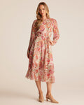 Melanie Dress - Milk Floral - Stella Clothing
