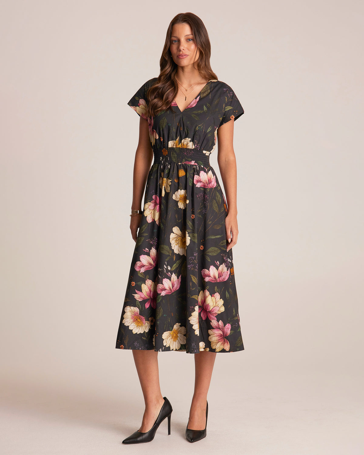 Adrielle Dress - Botanica - Stella Clothing
