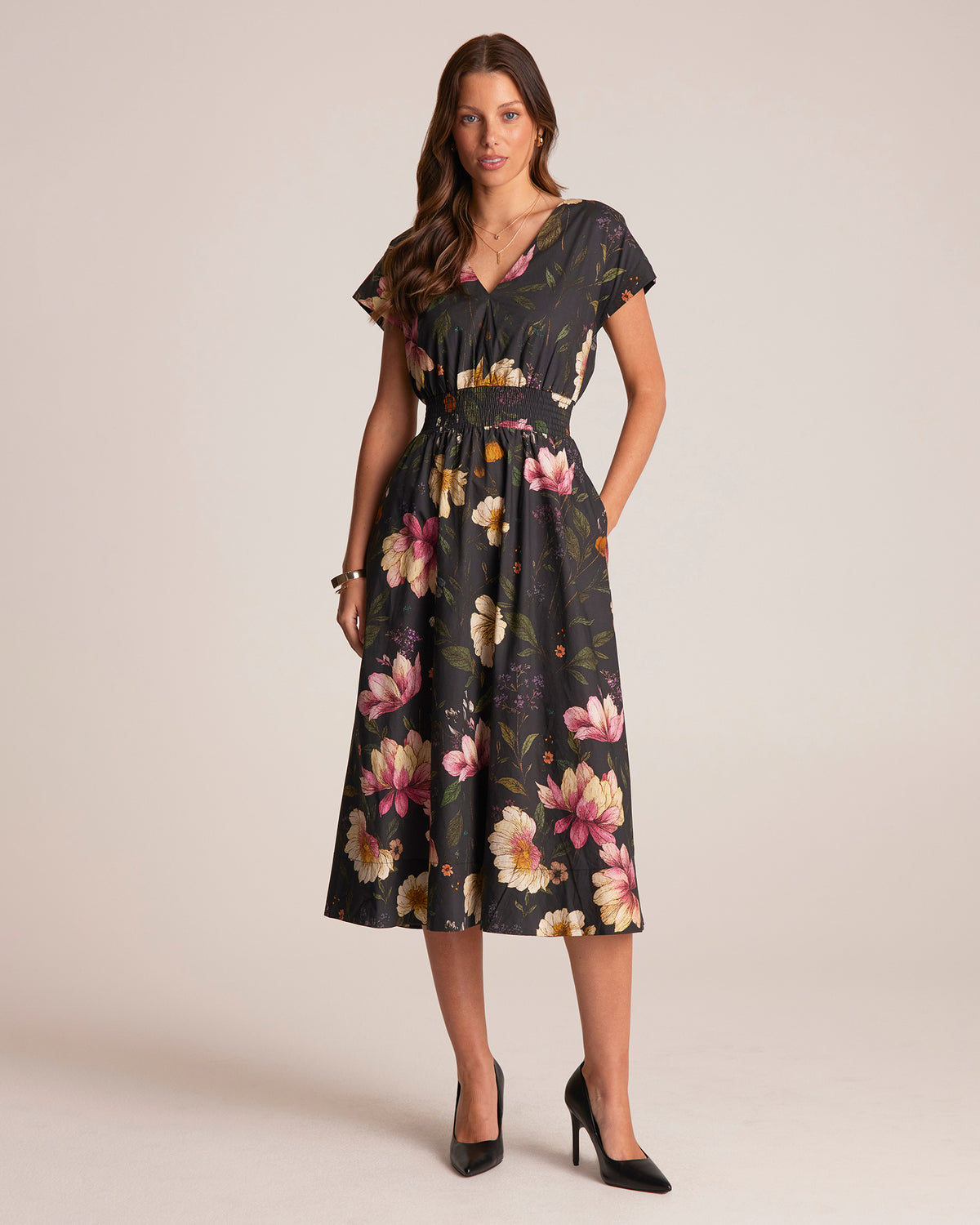 Adrielle Dress - Botanica - Stella Clothing
