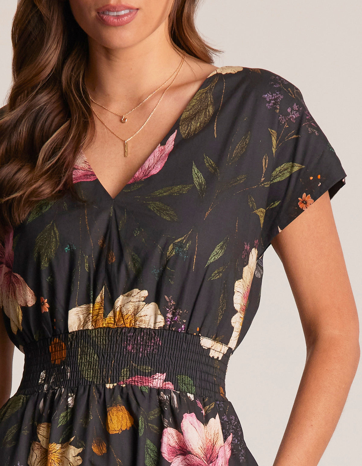 Adrielle Dress - Botanica - Stella Clothing
