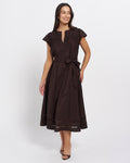 Bonnie Dress in Chocolate