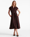 Bonnie Dress in Chocolate