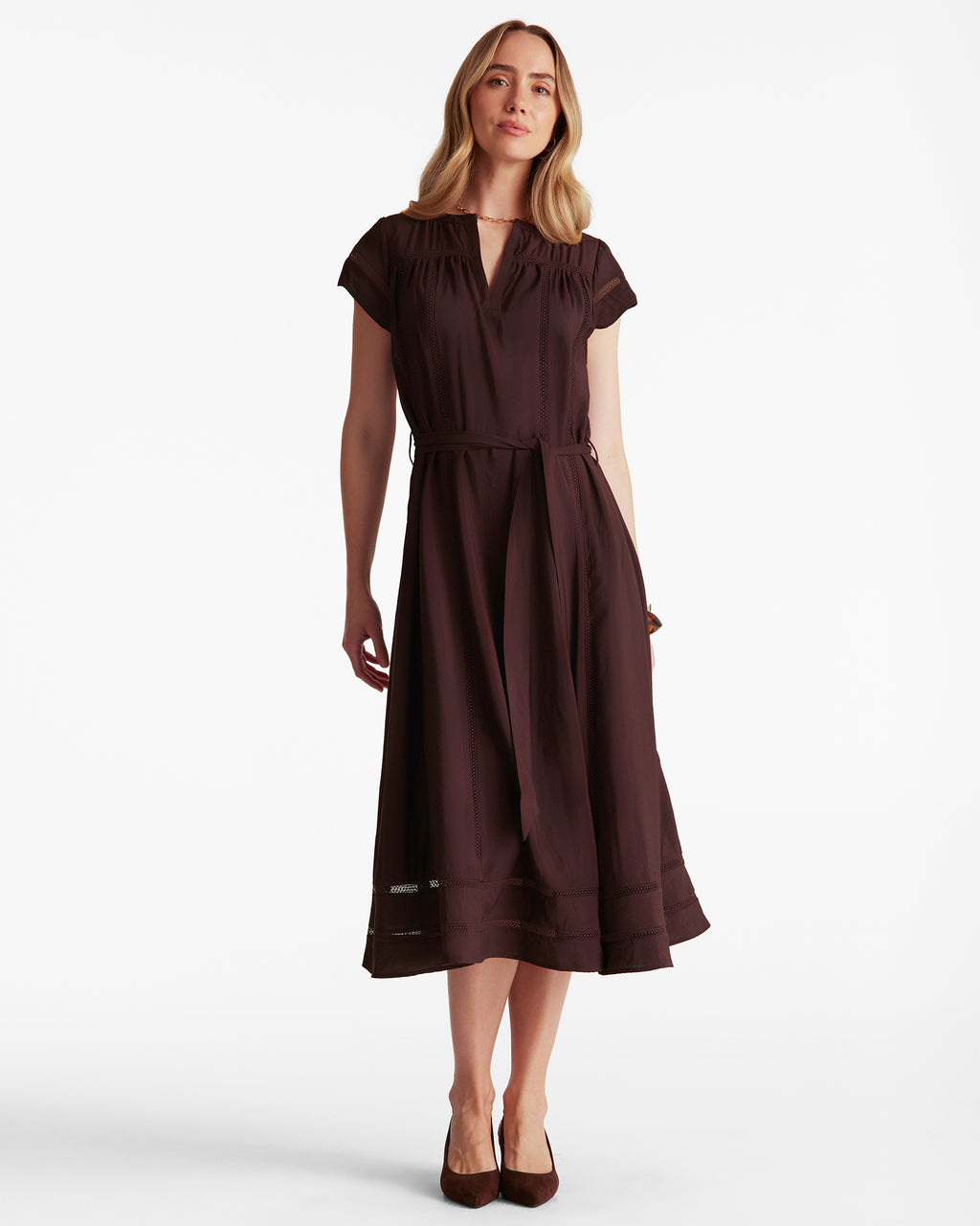 Bonnie Dress in Chocolate