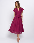 Bonnie Dress in Carmine