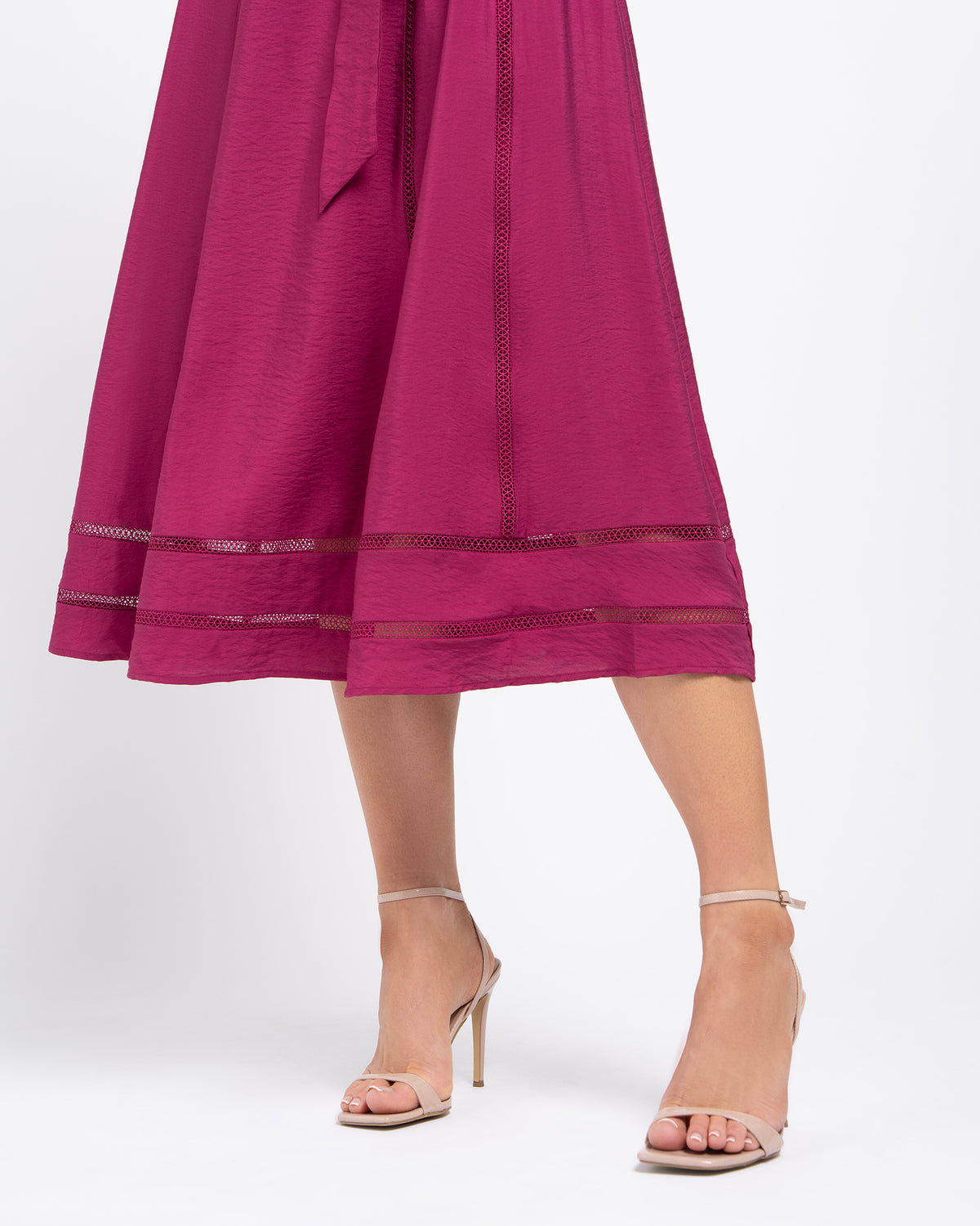 Bonnie Dress in Carmine