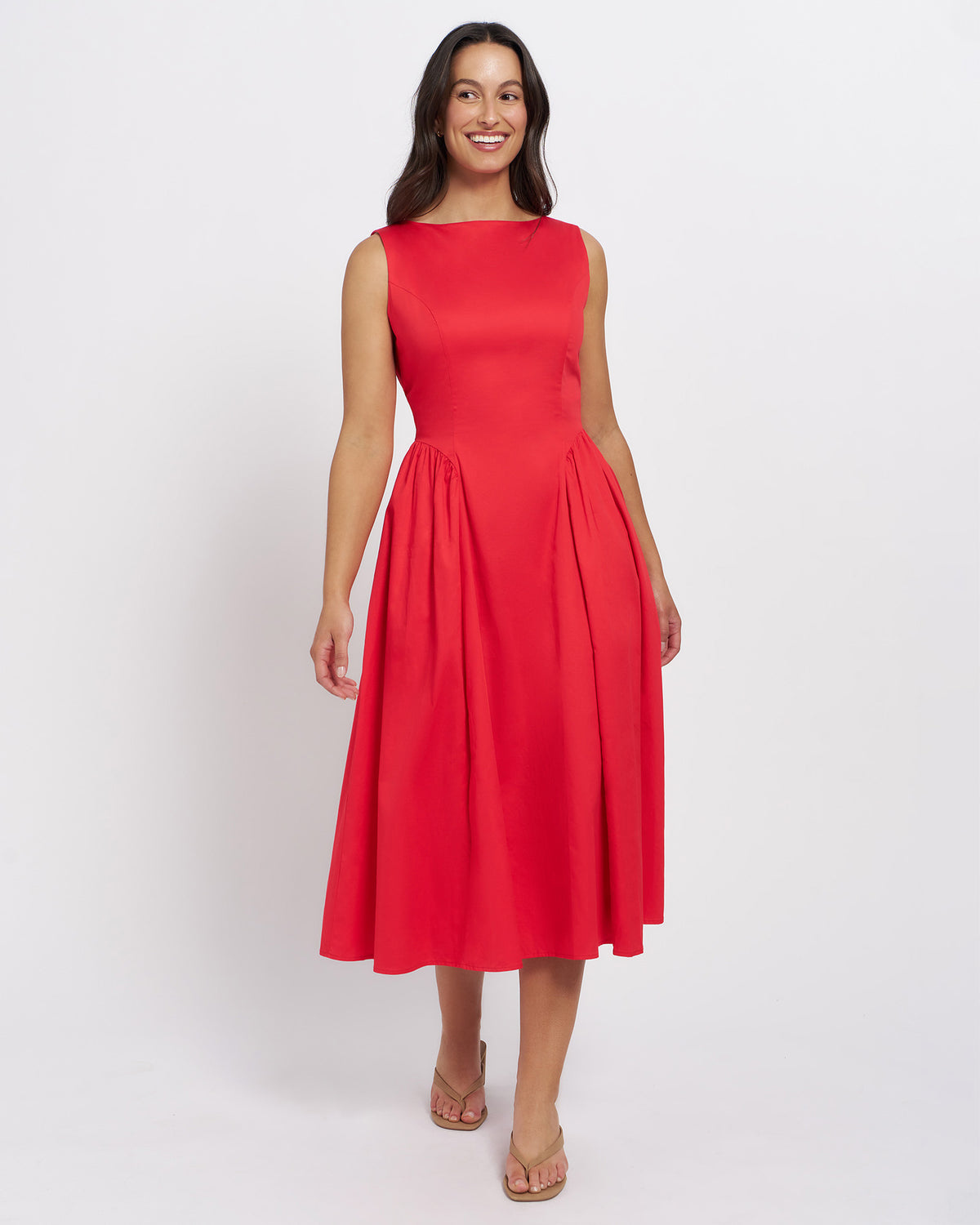 Tammy Dress in Cherry