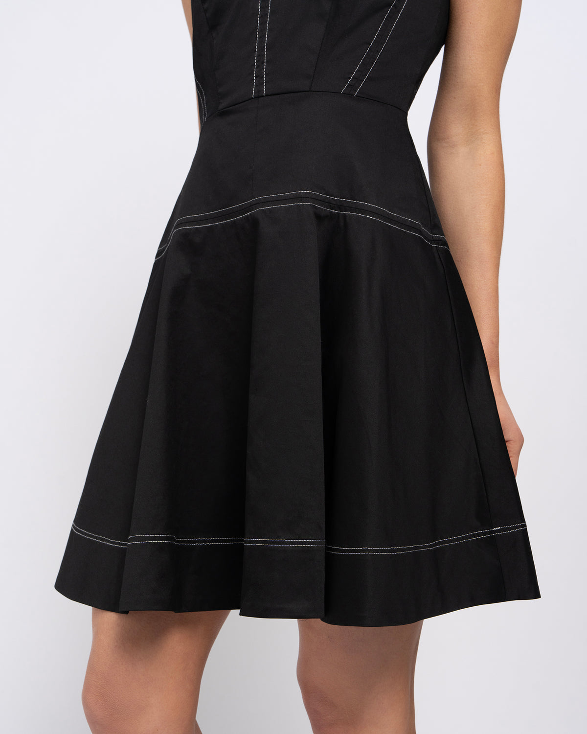 Hannah Women's Cotton Dress in Black