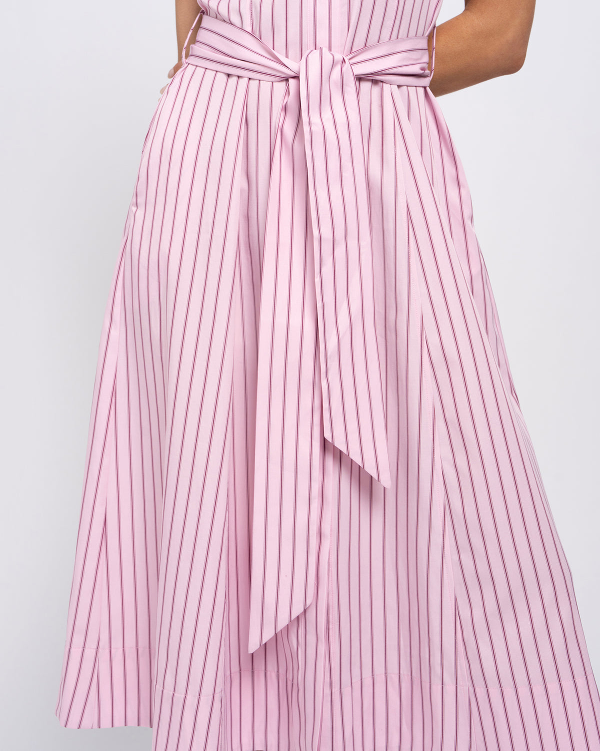 Stella Women's Jenny Midi Dress - Pink Candy Stripe