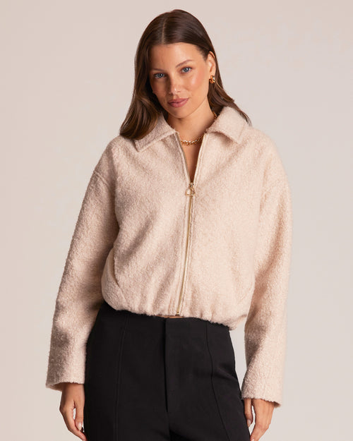 Bruna Jacket - Vanilla - Stella Clothing
