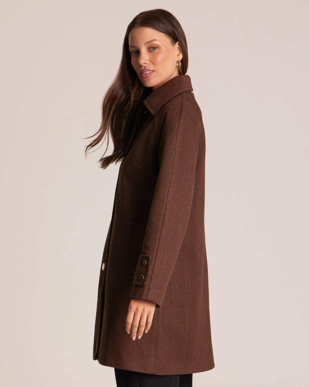 Flicker Coat - Espresso - Stella Clothing