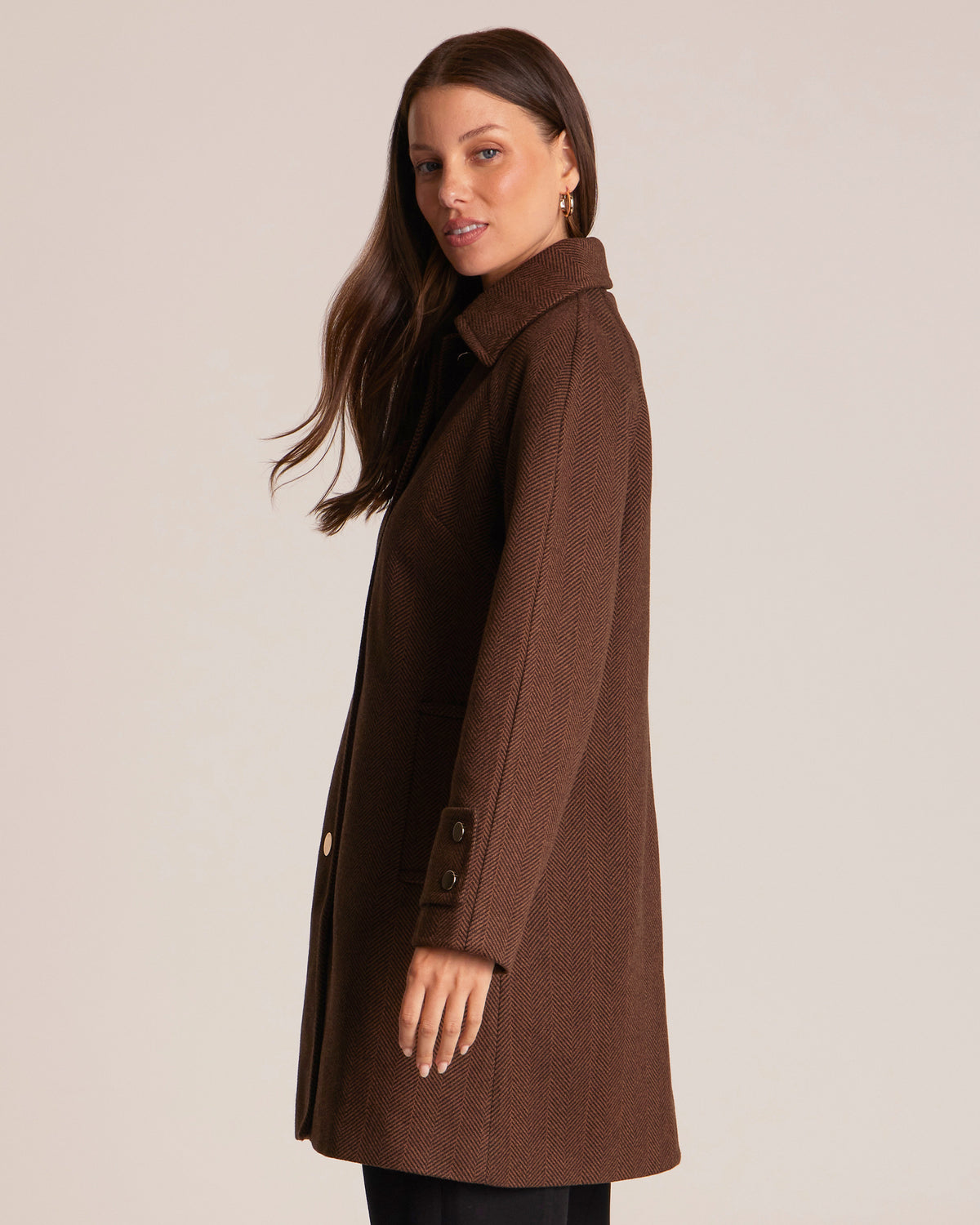Flicker Coat - Espresso - Stella Clothing