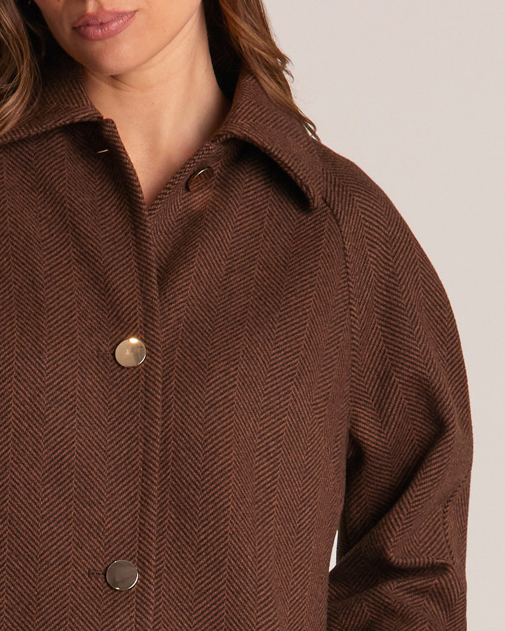 Flicker Coat - Espresso - Stella Clothing