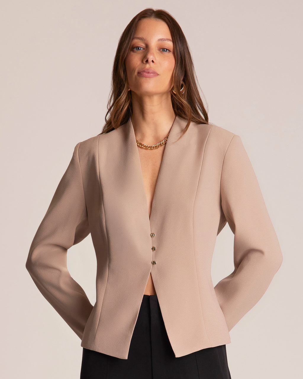 Sia Jacket - Latte - Stella Clothing
