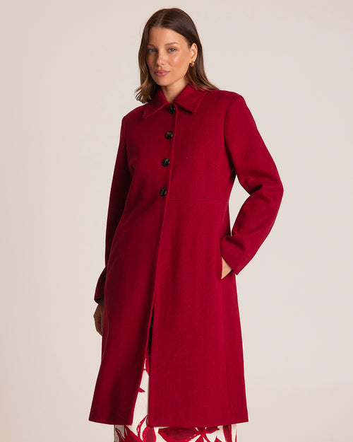 Floa Coat - Poppy - Stella Clothing
