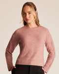 Night Crew Sparkle Knit - Azalea - Stella Clothing
