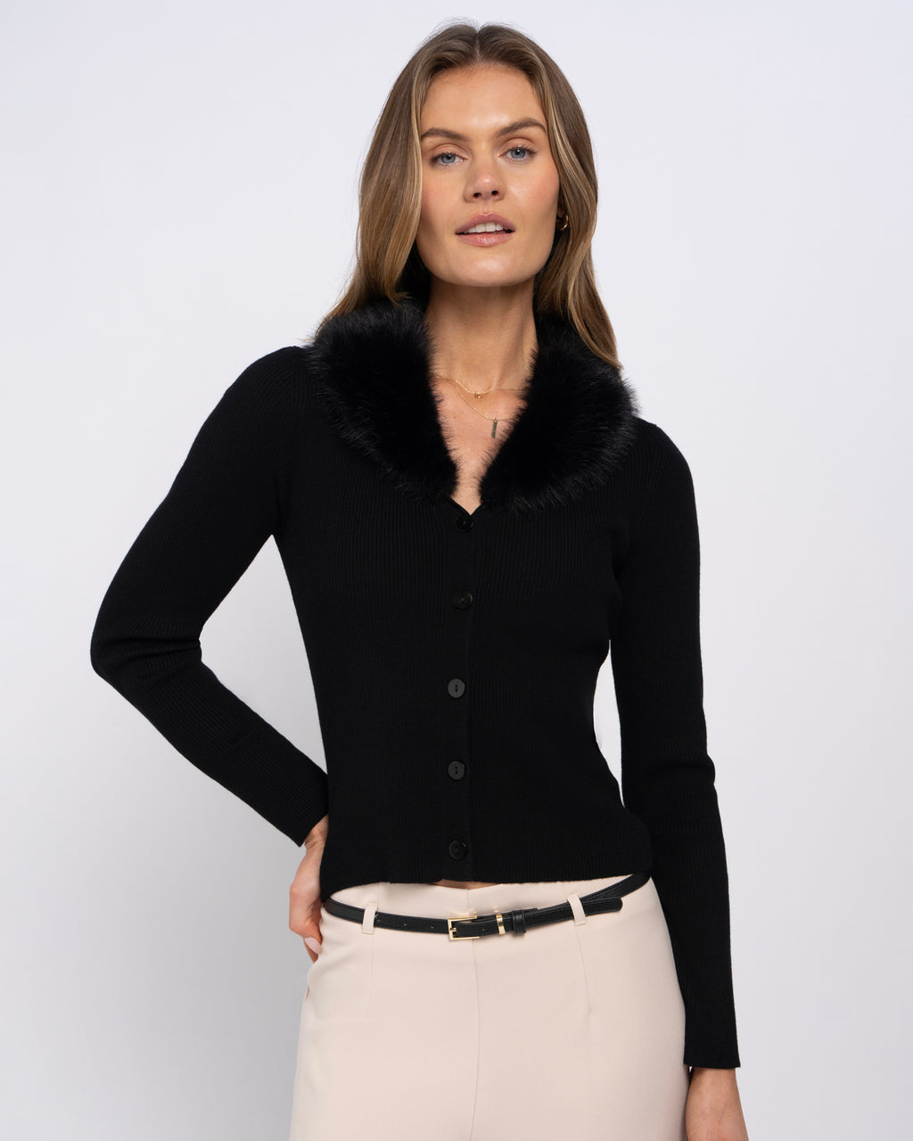 Stella Women's Feya Knit Top - Black