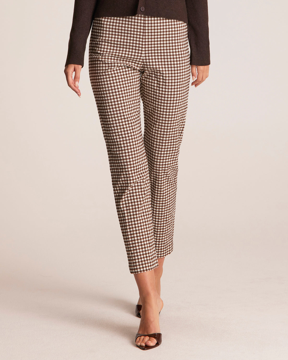 Lisa Pant - Mocha/Milk - Stella Clothing