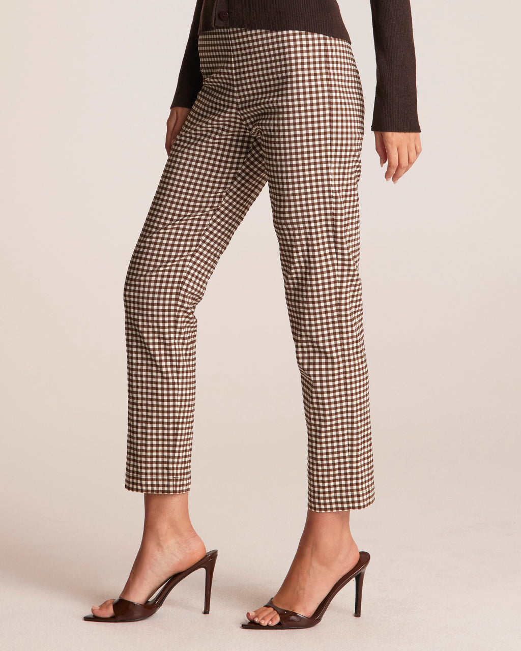 Lisa Pant - Mocha/Milk - Stella Clothing
