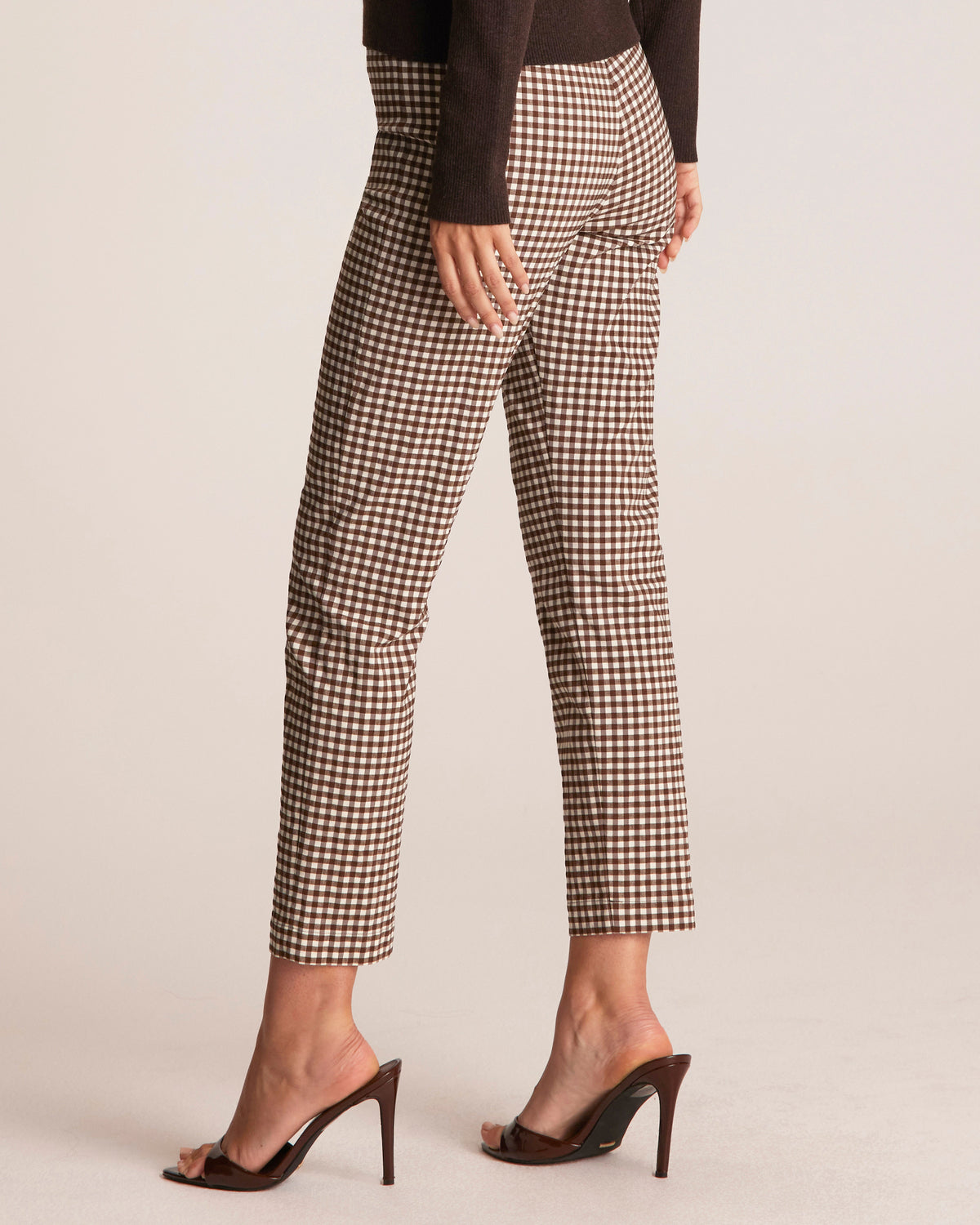 Lisa Pant - Mocha/Milk - Stella Clothing