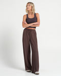 Khady Pant - Choc - Stella Clothing
