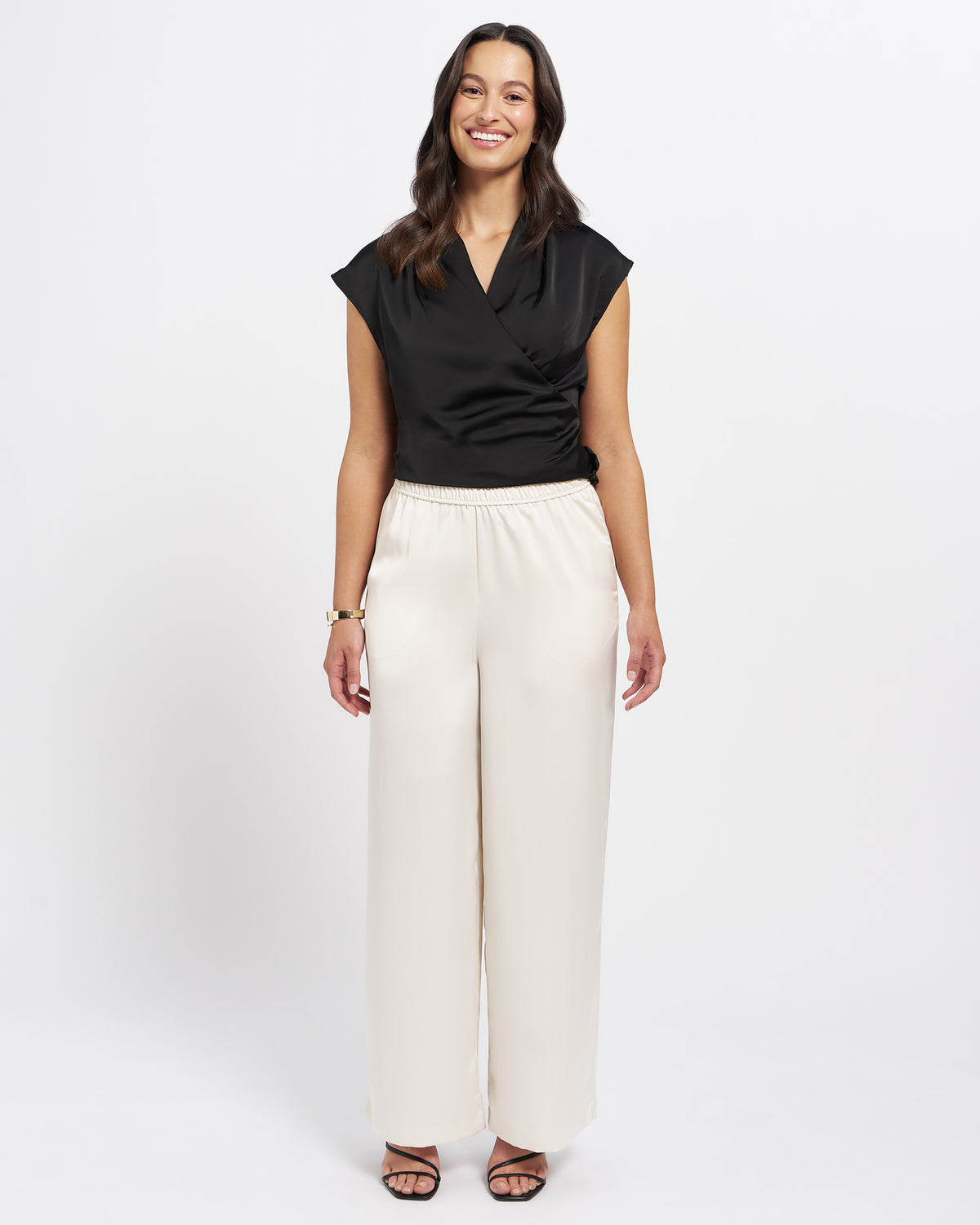 Blanco Pant in Creamy White