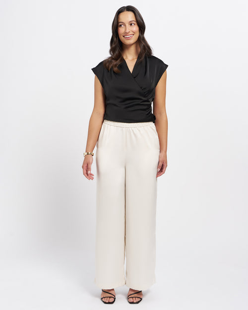 Blanco Pant in Creamy White