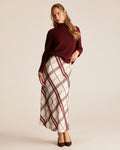 Roselle Skirt - Creme Scarlet - Stella Clothing