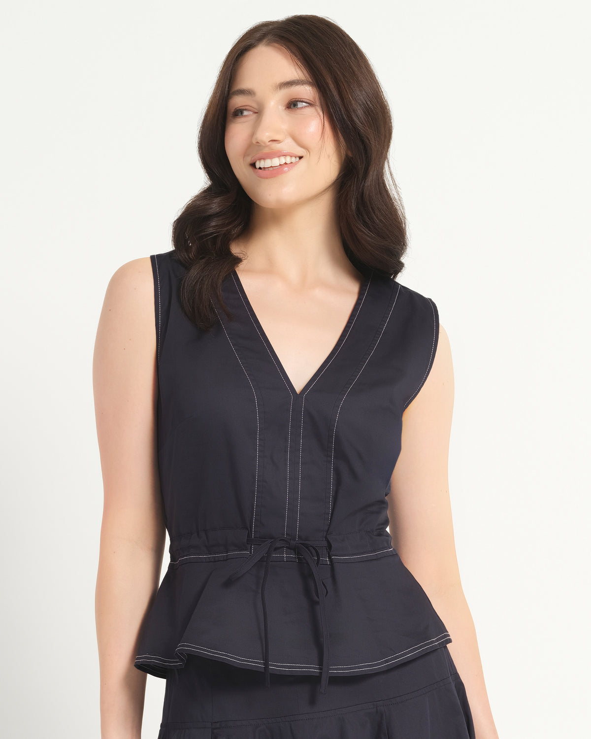 Obscura Top - Midnight - Stella Clothing
