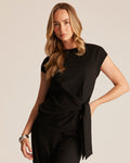 Nina Top - Black Stripe - Stella Clothing
