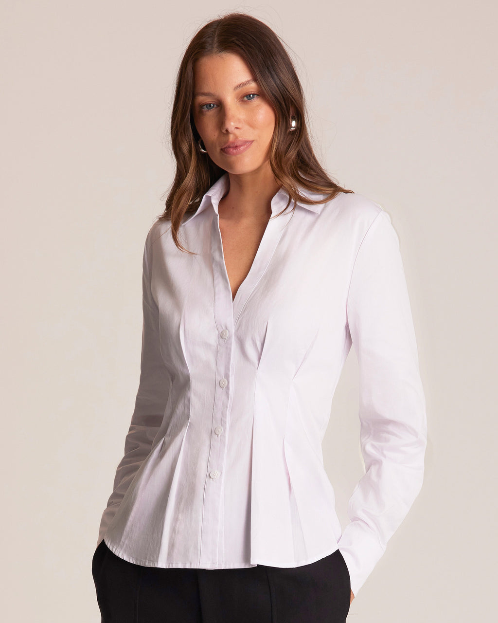 Barbara Top - MIlk - Stella Clothing
