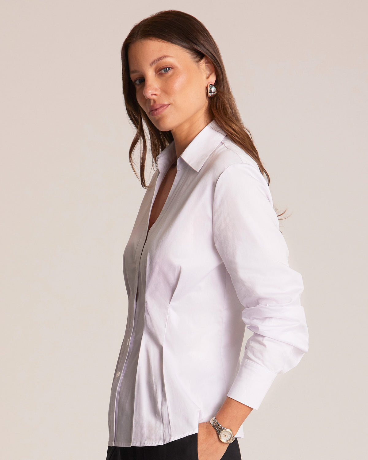 Barbara Top - MIlk - Stella Clothing
