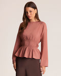 Melody Top - Plum - Stella Clothing
