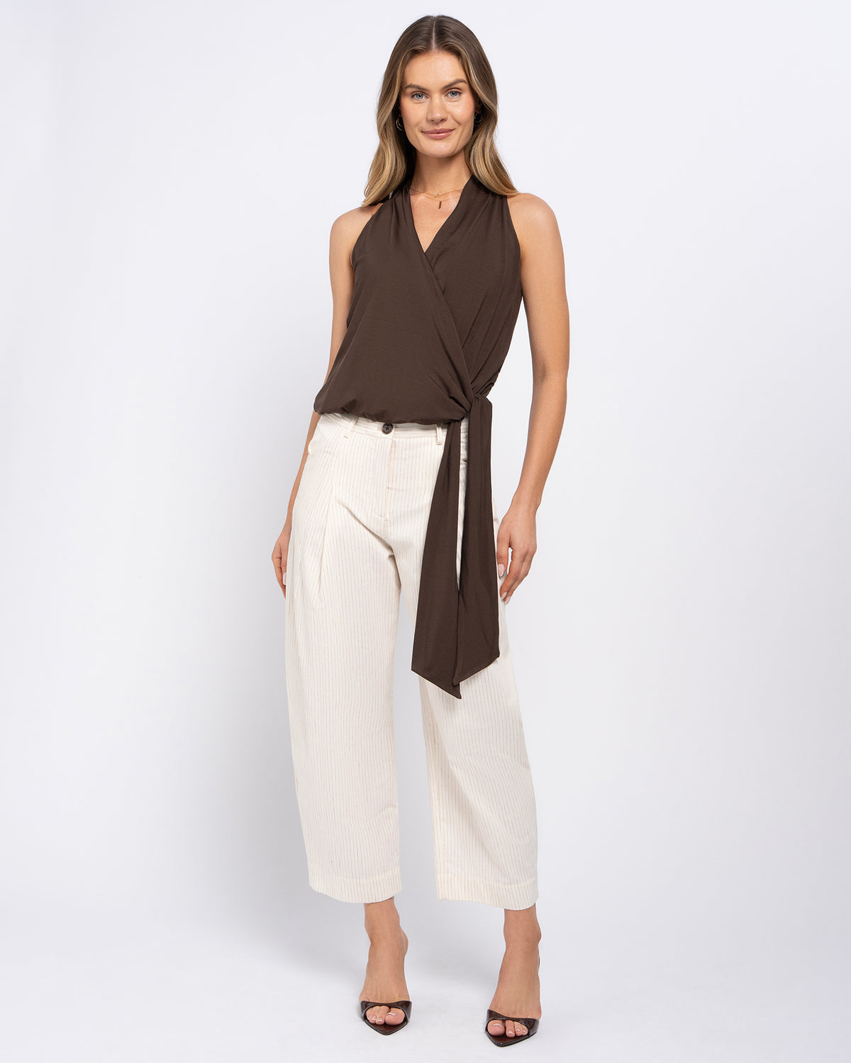 Stella Women's Maddie Top - Chocolate