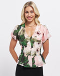 Stella Women's Cynthia Top - Peony Verde