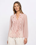 Khloe Top in Ballerina